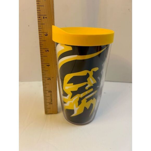 Tervis Appalachian mug black yellow 16 oz with lid - Picture 1 of 3